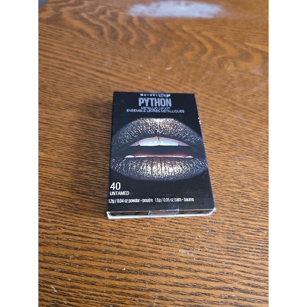 Maybelline New York Lip Studio Python 40 UNTAMED Metallic Duo - New